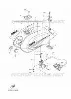 RESERVOIR A ESSENCE pour Yamaha YB 125 de 2022