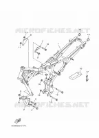 CADRE pour Yamaha YB 125 de 2022