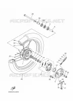 ROUE AVANT pour Yamaha YB 125 de 2022
