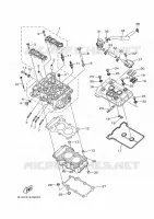CULASSE pour Yamaha YZF 250 WORLD GP 60TH ANNIVERSARY de 2022