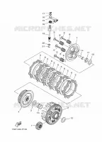 EMBRAYAGE pour Yamaha YZF 250 WORLD GP 60TH ANNIVERSARY de 2022