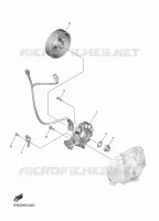 GENERATEUR pour Yamaha YZ 250 F Monster Energy Yamaha Racing Edition de 2022
