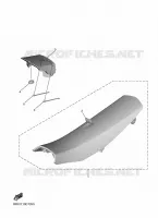 SELLE pour Yamaha YZ 250 F Monster Energy Yamaha Racing Edition de 2022