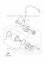 DEMARREUR pour Yamaha TRACER 7 A2 35KW de 2022
