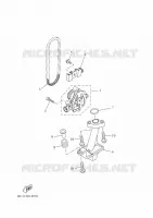 POMPE A HUILE pour Yamaha TRACER 7 A2 35KW de 2022