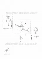 COMMODO / LEVIER pour Yamaha MT-125 de 2022