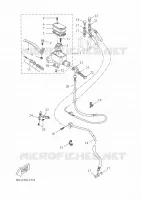 MAITRE CYLINDRE DE FREIN AVANT pour Yamaha MT-125 de 2022