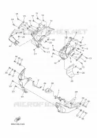 PROTEGE JAMBES pour Yamaha MT-125 de 2022