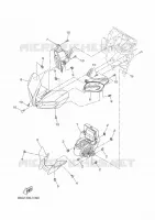 PHARE  pour Yamaha MT-125 de 2022