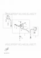 COMMODO / LEVIER pour Yamaha MT-125 de 2022