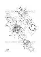CULASSE pour Yamaha MT-125 de 2022