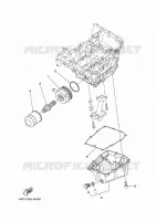 FILTRE A HUILE pour Yamaha MT-07 de 2022