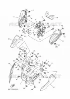 PHARE  pour Yamaha MT-07 de 2022