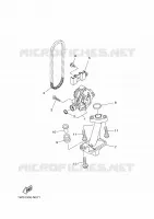 POMPE A HUILE pour Yamaha MT-07 de 2022