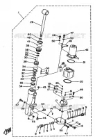 PIECES ALTERNATIVES 4 pour Yamaha 40H 2 Stroke de 1988
