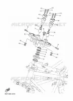DIRECTION pour Yamaha MT-03 de 2022