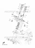 DIRECTION pour Yamaha MT-25 de 2022