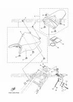 SELLE pour Yamaha MT-25 de 2022