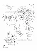 COUVERCLE LATERAL pour Yamaha MT-25 de 2022