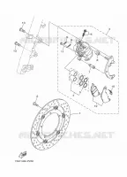 ETRIER DE FREIN AVANT pour Yamaha MT-25 de 2022