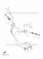 GUIDON ET CABLES pour Yamaha MT-25 de 2022