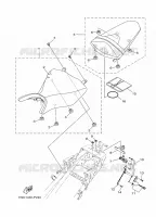 SELLE pour Yamaha MT-25 de 2022