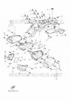 COUVERCLE LATERAL pour Yamaha XSR 700 XTribute A2 35KW de 2022