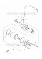 DEMARREUR pour Yamaha XSR 700 XTribute A2 35KW de 2022