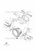 PHARE  pour Yamaha XSR 700 XTribute A2 35KW de 2022