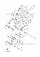 BRAS OSCILLANT  pour Yamaha XSR 700 A2 35KW de 2022