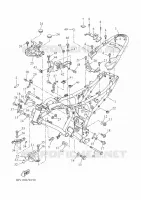 CADRE pour Yamaha XSR 700 A2 35KW de 2022