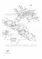 COUVERCLE LATERAL pour Yamaha XSR 700 A2 35KW de 2022