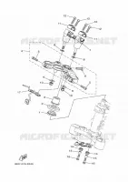 DIRECTION pour Yamaha XSR 700 A2 35KW de 2022
