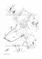 BEQUILLE / REPOSE PIEDS pour Yamaha XMAX 125 de 2022