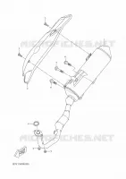 ECHAPPEMENT pour Yamaha XMAX 125 TECH MAX de 2022