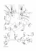 MAITRE CYLINDRE DE FREIN  pour Yamaha XMAX 125 TECH MAX de 2022
