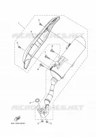 ECHAPPEMENT pour Yamaha NMAX 125 de 2022