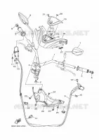 GUIDON ET CABLES pour Yamaha NMAX 125 de 2022