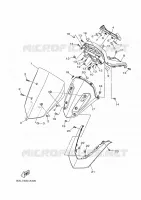 PARE BRISE pour Yamaha NMAX 125 de 2022