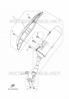 ECHAPPEMENT pour Yamaha NMAX 125 de 2022