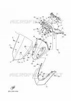 PARE BRISE pour Yamaha NMAX 125 de 2022