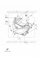 PHARE  pour Yamaha NMAX 125 de 2022