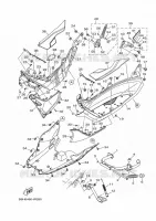 SUPPORT / REPOSE PIEDS pour Yamaha NMAX 125 de 2022