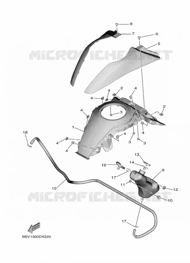 CACHE LATERAL 2 Yamaha SCOOTER 560 2022 TMAX  XP560