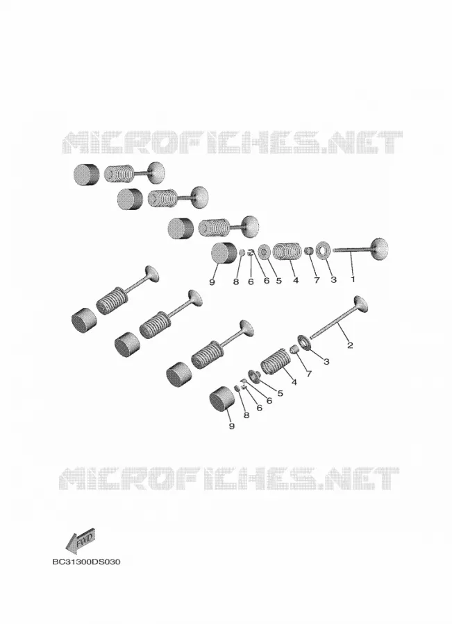 SOUPAPE Yamaha SCOOTER 560 2022 TMAX  XP560