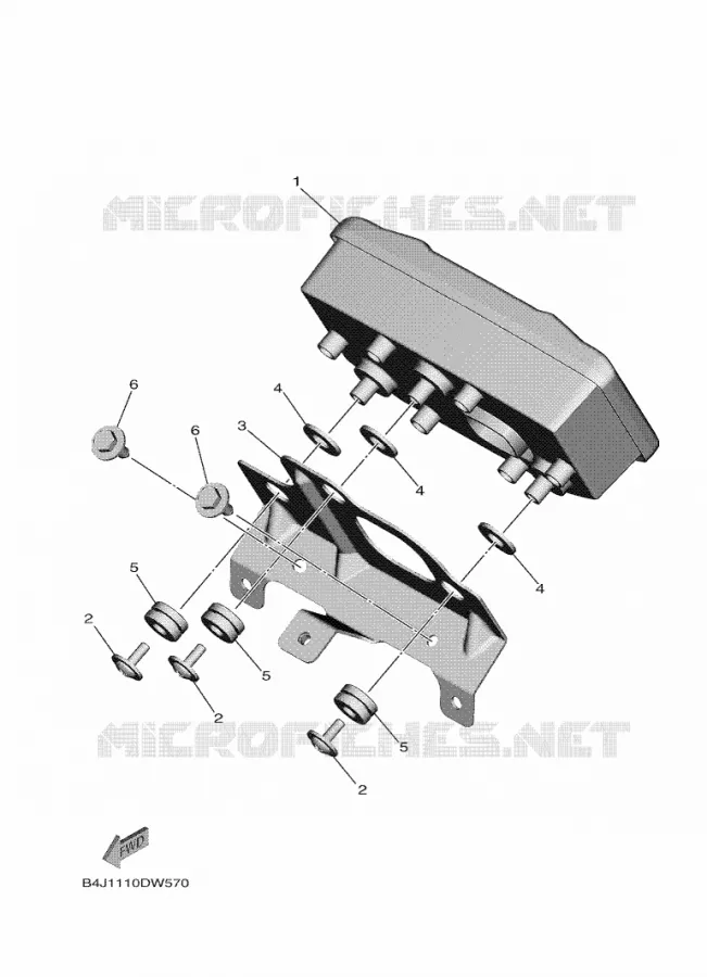 COMPTEUR  Yamaha SIDE BY SIDE 1000 2022 WOLVERINE  YXE1000EW/YX10ERPAN