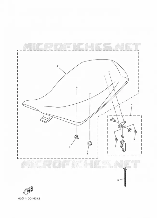 SELLE Yamaha QUAD 90 2013 RAPTOR  YFM90R
