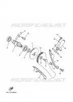 ARBRE A CAMES / CHAINE DE DISTRIBUTION pour Yamaha XTZ 125 E de 2023