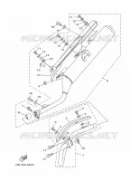 ECHAPPEMENT pour Yamaha XTZ 125 E de 2023
