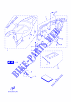 SELLE pour Yamaha TRACER 7 GT A2 35KW de 2023